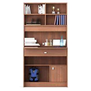 Study Table Achiever - Walnut Rigato Woodpore