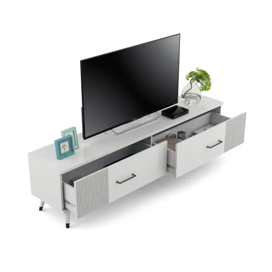 Base Tv Unit Alpine - High Gloss White