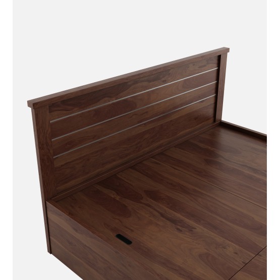 Asta King Bed With Box Storage - Sheesham