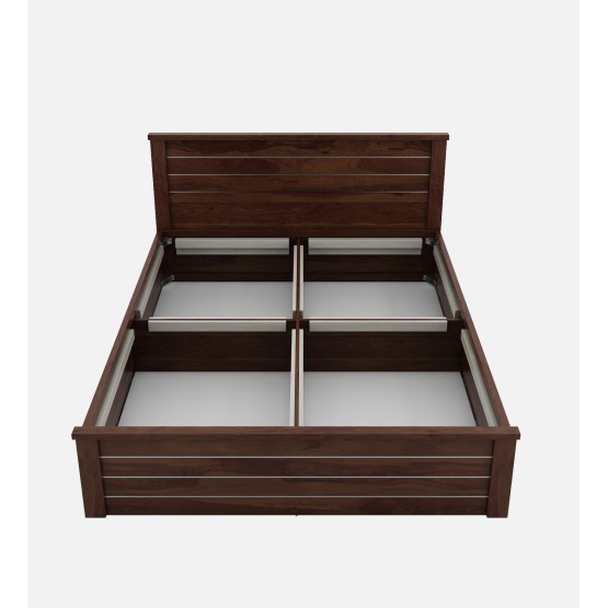 Asta King Bed With Box Storage - Sheesham