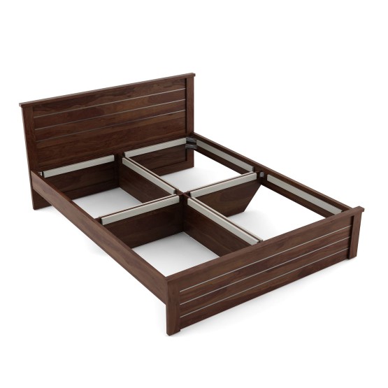 Asta  Queen Bed W/o Storage - Sheesham
