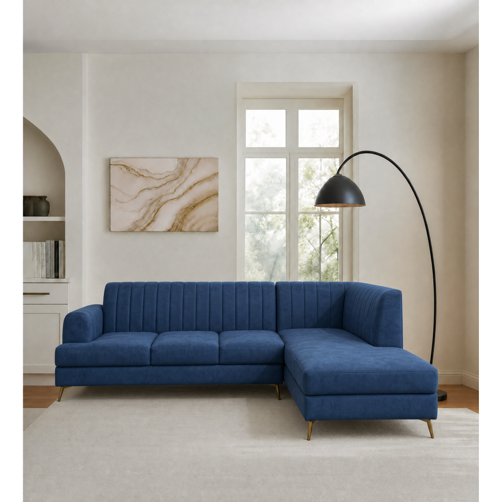 Spacewood Aston L Shape Sofa In Fabric - Af 715