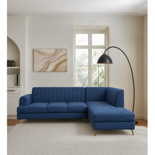 Spacewood Aston L Shape Sofa In Fabric - Af 715