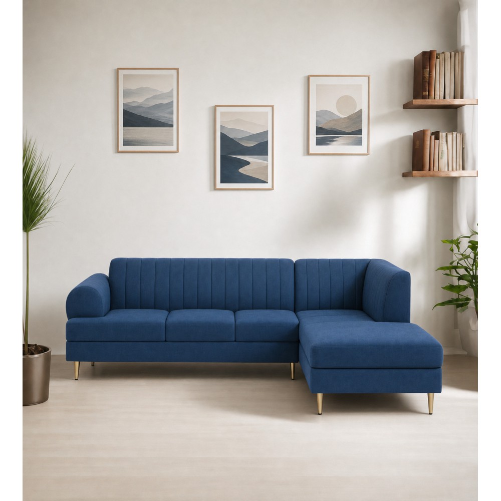 Spacewood Aston L Shape Sofa In Fabric - Af 715