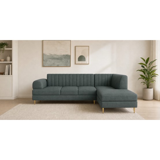 Spacewood Aston L Shape Sofa In Fabric - Af 719