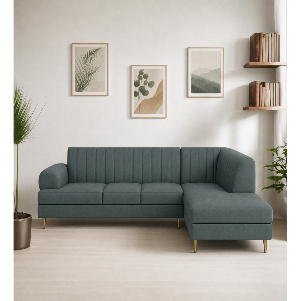 Spacewood Aston L Shape Sofa In Fabric - Af 719