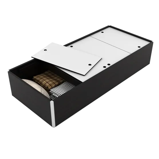 Day Bed V2 With Box Storage - Natural Wenge