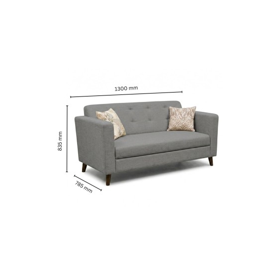 Spacewood Carlos 2 Seater Sofa  In Fabric - Af 707
