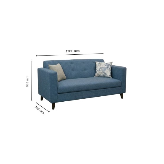 Spacewood Carlos 2 Seater Sofa  In Fabric - Af 715