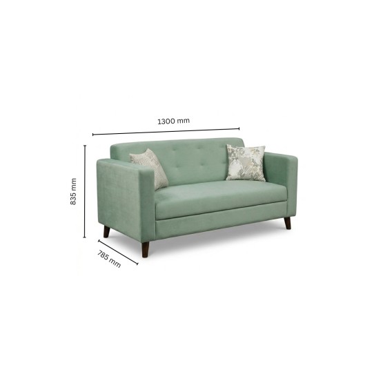 Spacewood Carlos 2 Seater Sofa  In Fabric - Af 719