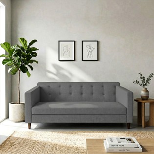 Spacewood Carlos 3 Seater Sofa  In Fabric - Af 707