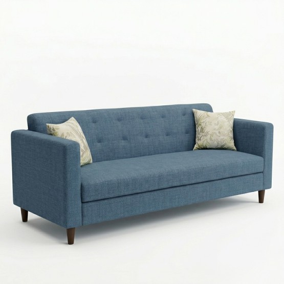 Spacewood Carlos 3 Seater Sofa  In Fabric - Af 715