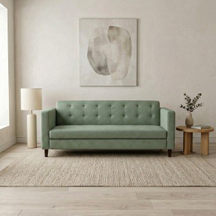 Spacewood Carlos 3 Seater Sofa  In Fabric - Af 719
