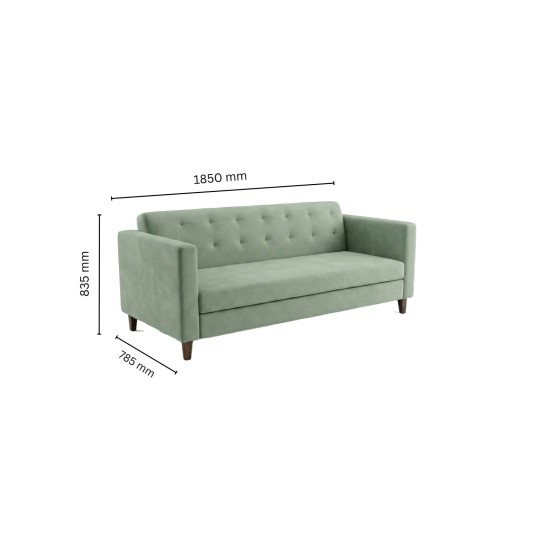 Spacewood Carlos 3 Seater Sofa  In Fabric - Af 719