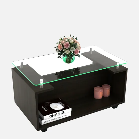 Center Table Ct 112 In Fumed Oak