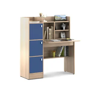 Coral Study Table - Drift Wood Wp