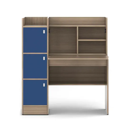 Coral Study Table - Drift Wood Wp