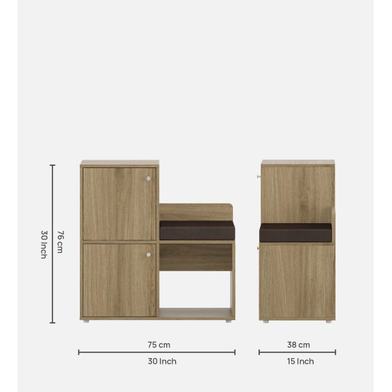 Cubix Sheo Rack  - Santano Oak