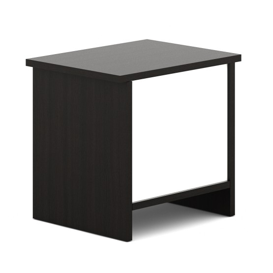 Carnival Bedside Table - Natural Wenge Woodpore