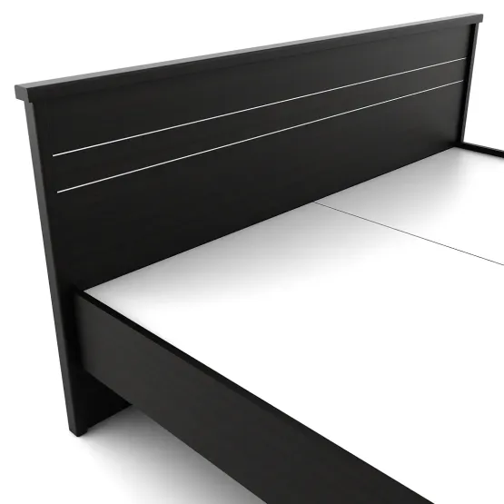 Carnival V3 King Bed Without Storage - Natural Wenge Woodpore