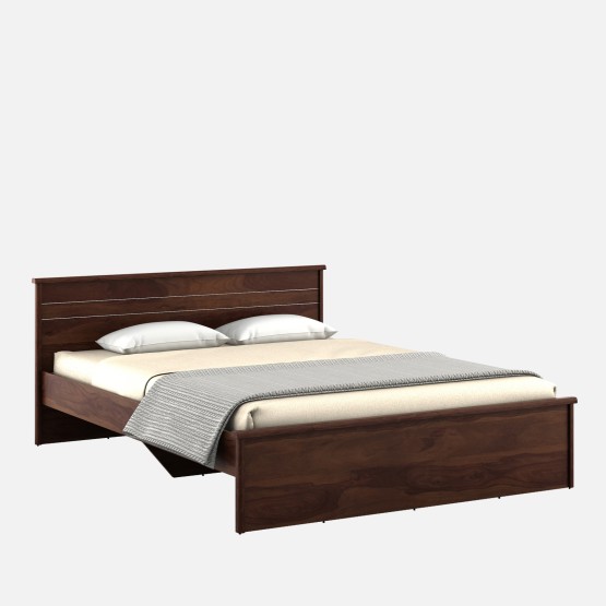 Carnival Queen Bed Without Storage - Sheesham