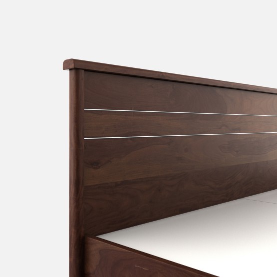 Carnival Queen Bed Without Storage - Sheesham