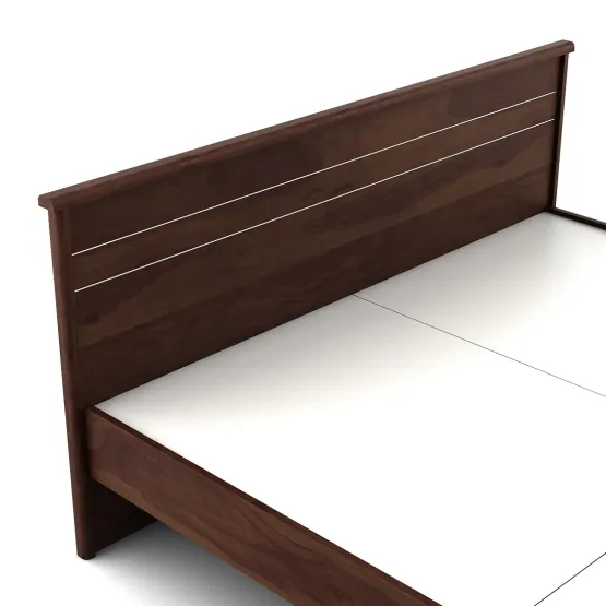Carnival King Bed Without Storage - Sheesham