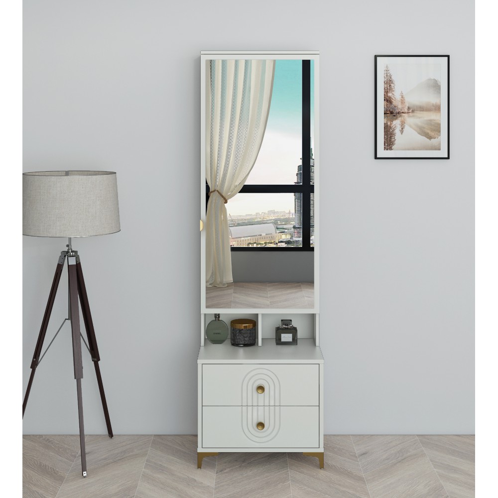 Casper Dressing Table - Pumic Grey