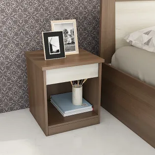 Denver Bedside Table - Mol-acacia Dark