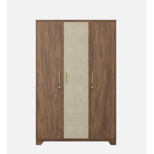 Dwell 3 Door Wardrobe - Bengal Mango