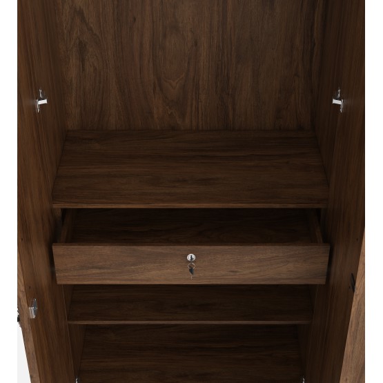 Dwell 3 Door Wardrobe - Bengal Mango