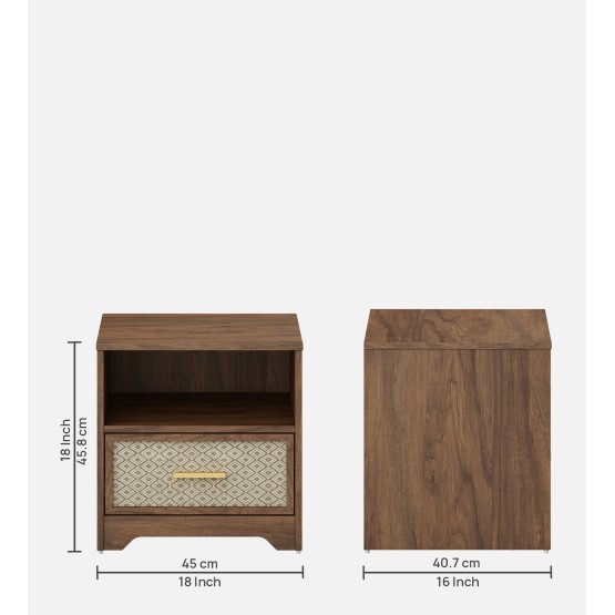 Dwell Bed Side Table - Bengal Mango