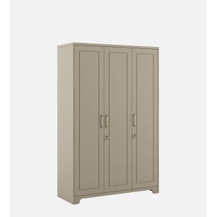 Eternia 3 Door Wardrobe-modern Ash