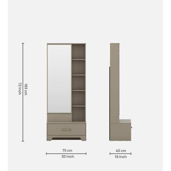 Eternia Dressing Table - Modern Ash