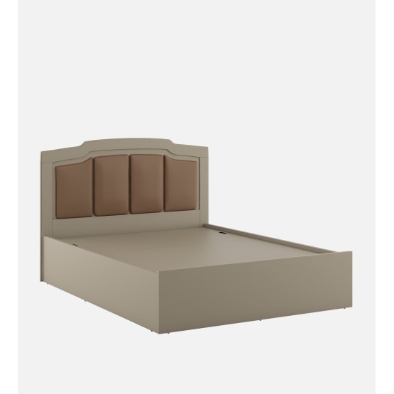 Eternia Queen Bed With 3/4 Lift On-modern Ash
