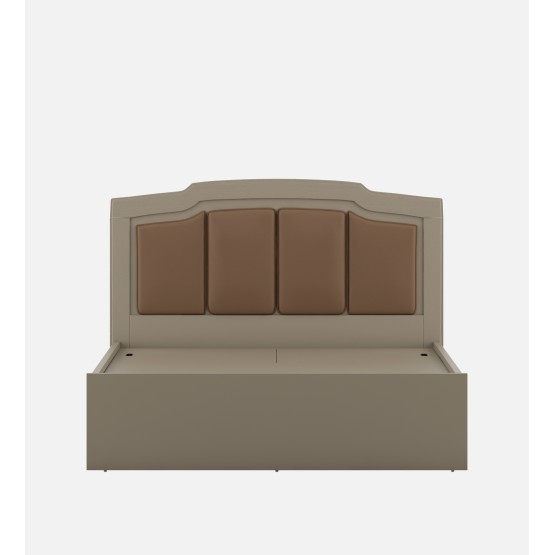 Eternia Queen Bed With 3/4 Lift On-modern Ash