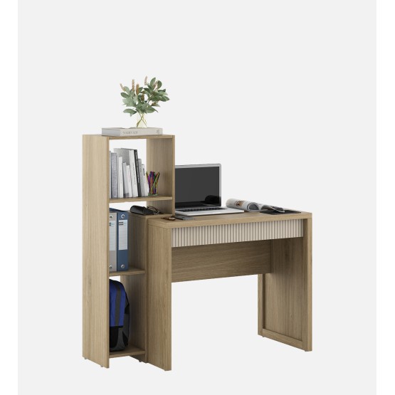 Study Table Evox - Santano Oak & Bamboo Flute