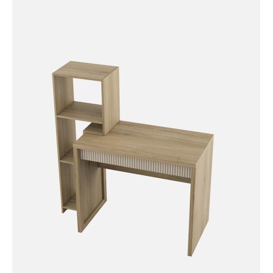 Study Table Evox - Santano Oak & Bamboo Flute