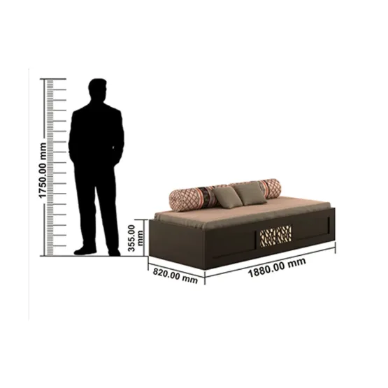 Elegant Day Bed - Vermount Woodpore