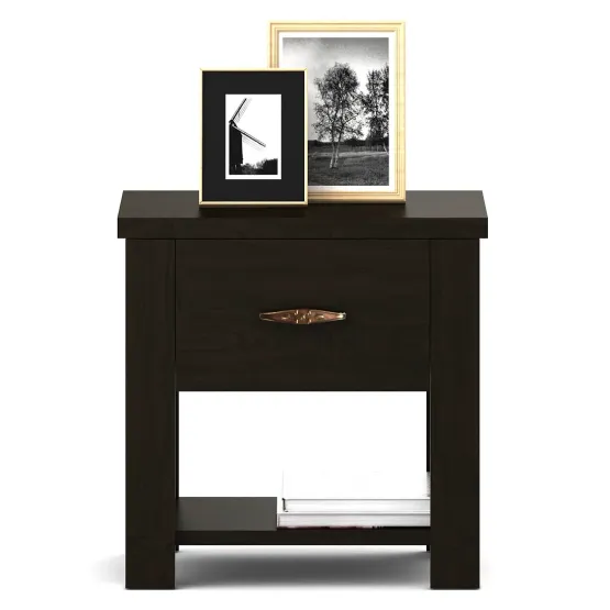 Harmony Bedside With One Drawer - Vermount - Woodpore