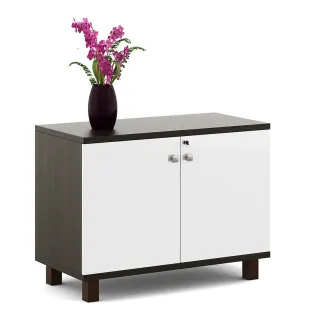 Icon Low Height Storage Extra Small - Fumed Oak