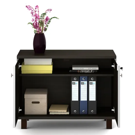 Icon Low Height Storage Extra Small - Fumed Oak