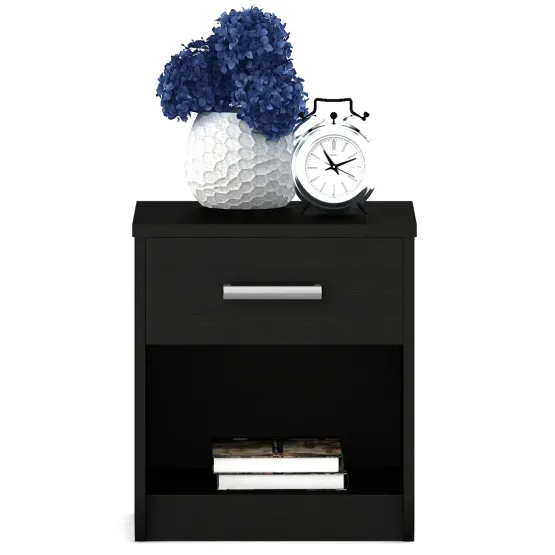 Imperial Bedside Table - Natural Wenge Woodpore