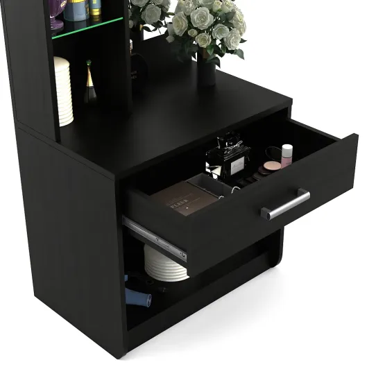 Imperial Dressing Table - Natural Wenge Woodpore