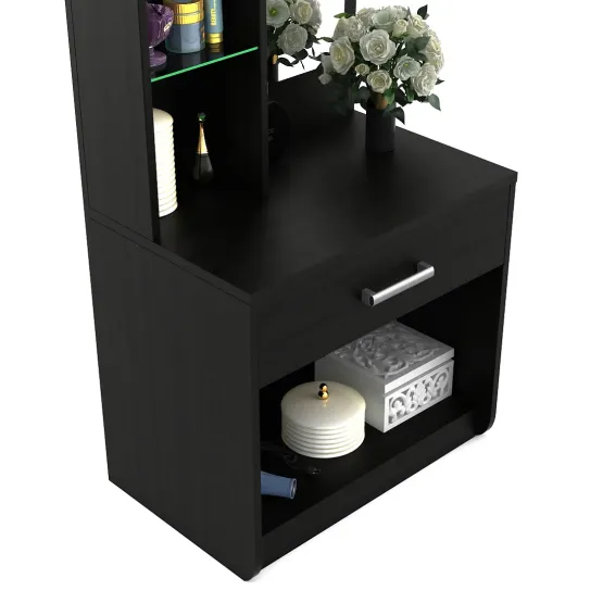 Imperial Dressing Table - Natural Wenge Woodpore