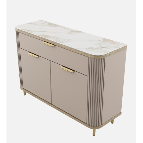 Console Unit Bella-ceramic Grey & Sebastian Oak