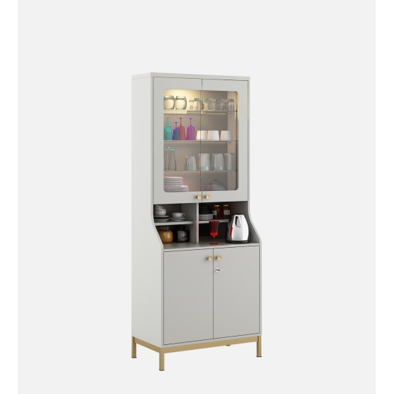 Crockery Unit Empress- Pumic Grey