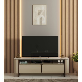 Kaya Base Tv Unit -stone Grey & Eucalyptus
