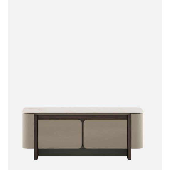 Kaya Centre Table  -  Stone Grey & Eucalyptus