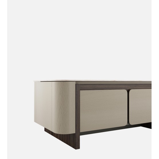 Kaya Centre Table  -  Stone Grey & Eucalyptus